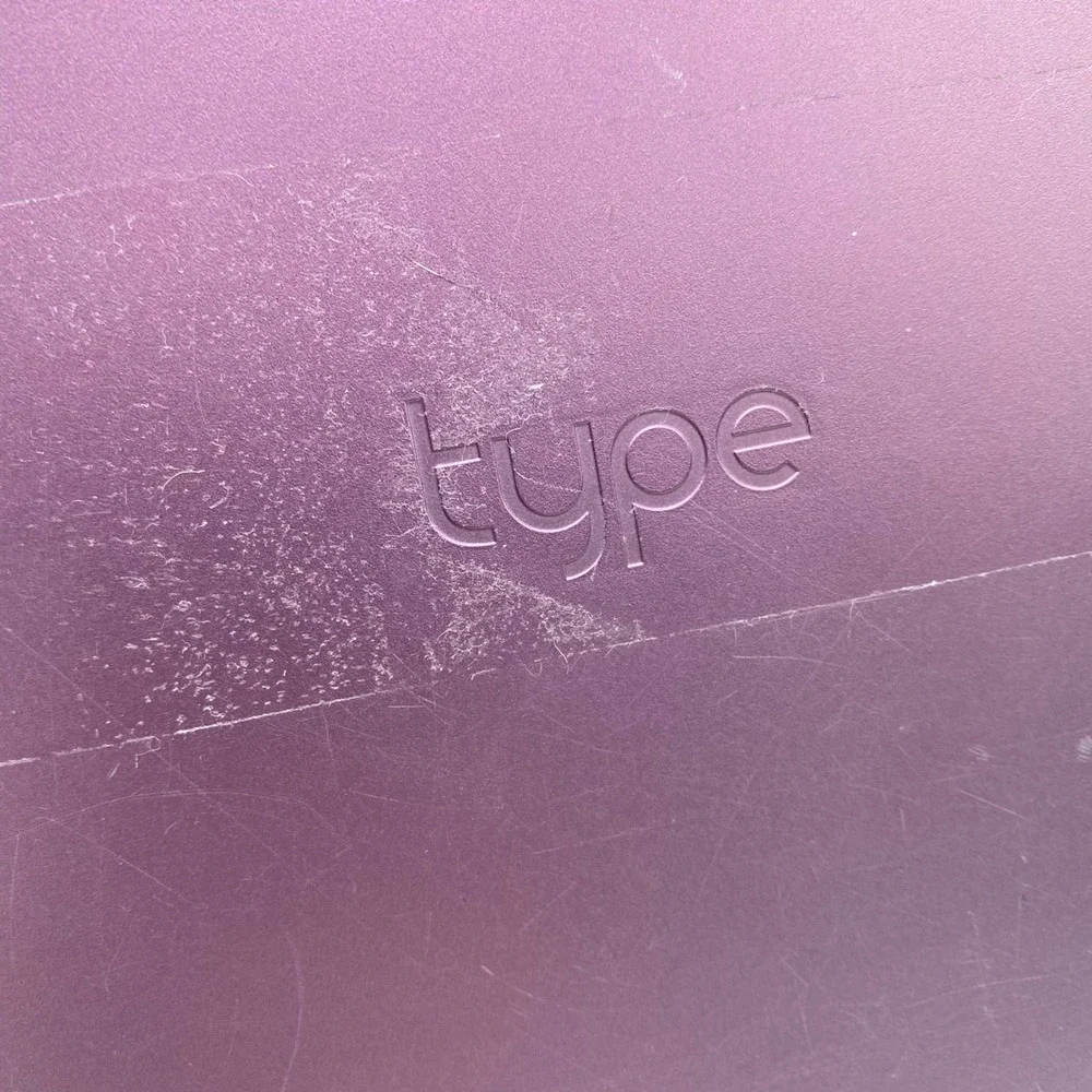 Typecase KB201-110 Keyboard Case iPad Purple 360 Rotating‎ Trackpad Bluetooth